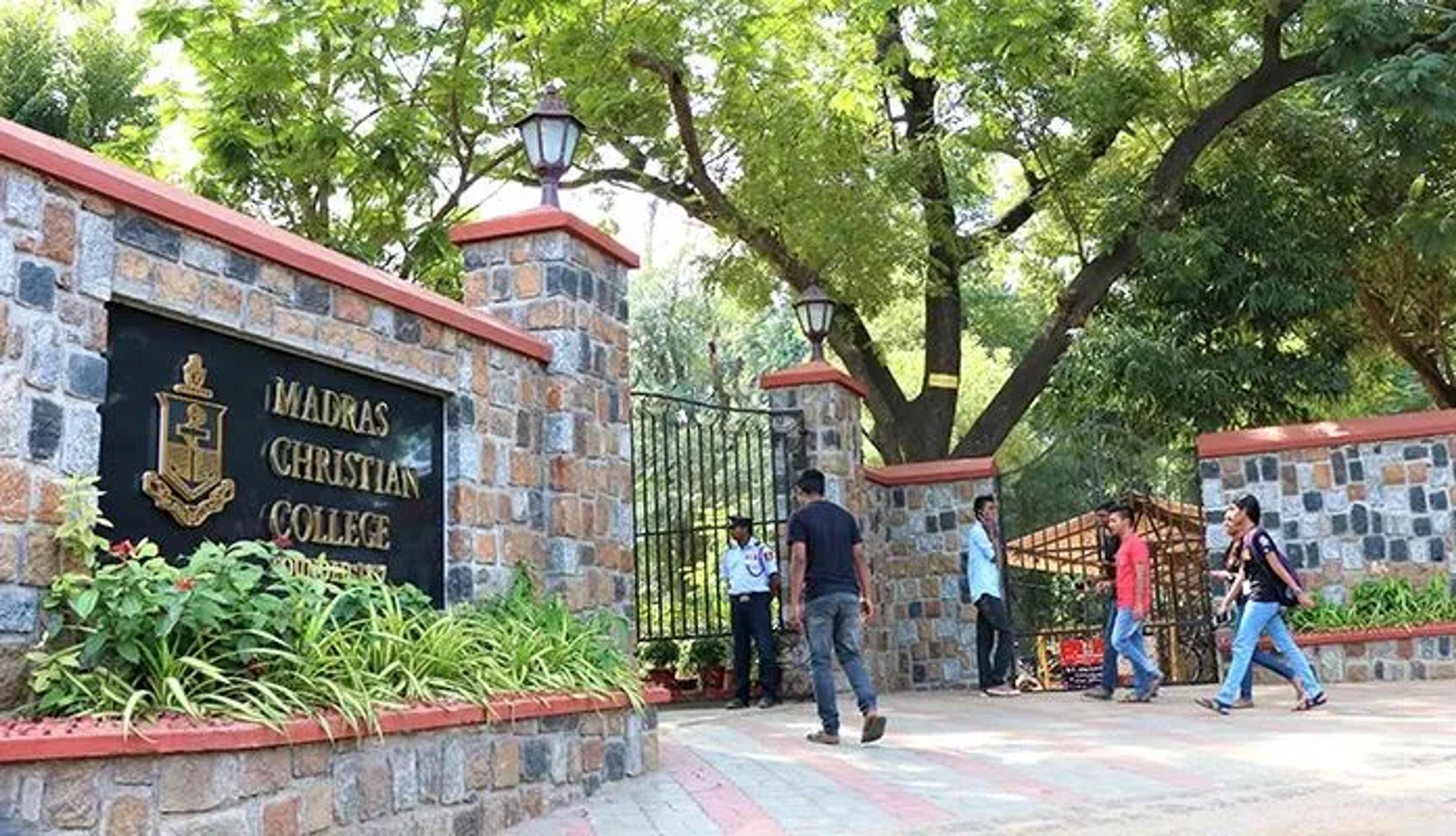 Madras Christian College (Autonomous) Campus